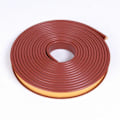 Miniatyrbilde 1 av 5: 5M U-formet Kantlist Selvklebende Kantlist TPE Gummi Treplate Stol Bord Beskyttelse Møbeldekorasjon brun[qb] 12mm brown