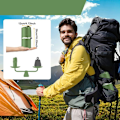 Miniatyrbild 5 av 5: Camping Själv-Uppblåsbar Sovsäck - Själv-uppblåsbar utomhus