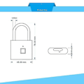 Miniatyrbild 3 av 4: IC CNE Fingeravtryckslås Smart Fingeravtryckslås, USB Cha