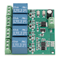 Miniatyrbillede 1 af 5: Kanalrelæmodul ESP8266 Chip WiFi Trådløs Kontrol Kvadratisk Relækort til Elektronisk Udstyr DC12V
