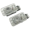 Miniatyrbild 2 av 3: 2 st Rd Dörrlampa för Volvo R Design Xc90 Xc60 Xc40 V90 S90 V40 V60 S60 S80 Volvo Courtesy Light Rdesign Logotyp Välkomstlampa - Perfekt