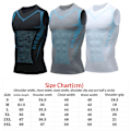 Miniatyrbillede 2 af 5: Ionic Shaping Vest Sport Skintight Vests BLACK XL sort black XL