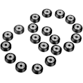 Miniatyrbillede 3 af 5: V-rille kuglelejer 20 stk. V-rille lejer hjulformede rillelejer 5 mm boret 625 til 3D-printermaskiner C Sunmostar