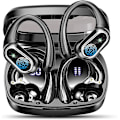 Pikkukuva 1 / 6: Bluetooth 5.3 Urheilukuulokkeet HiFi Stereo Melunvaimennus Kuulokkeet Mikrofonilla, Langattomat Kuulokkeet 50H Kaksois-LED-Näyttö, Korvassa Kuulokkeet