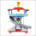 Miniatyrbild 1 av 6: Nya Paw Patrol Plane Patrol Actionfigur Modell Lookout Tower Rescue Bus Valp Hund Jul Barnleksaker Julgåva White