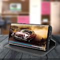 Miniatyrbilde 4 av 4: Deksel Huawei P30 Pro Etui Kortholder Stativ Silikon Svart Svart