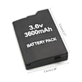 Miniatyrbillede 4 af 9: Gamepad-batteri 3,6V 3600mah til PSP 2000 til PSP 3000 Play-station bærbare genopladelige celler erstatning