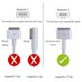 Pikkukuva 5 / 7: 60 W:n EU-pistokkeella varustettu MagSafe 2 T-TIP -laturi, laturi MacBook Prolle