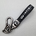 Miniatyrbilde 1 av 5: Bilskinn Sykkel Nøkkelring Metall Finish | Heavy Duty Nøkkelring | Nøkkelring Og Krokhenger Gun Farge Maskinvare Gun Color Hardware Infiniti