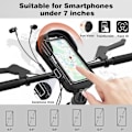 Miniatyrbillede 2 af 5: Vandtæt cykeltelefonholder, 360° rotation