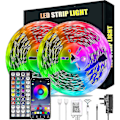 Miniatyrbilde 1 av 5: LED Lys Bluetooth RGB Lys LED Strip Lys - Perfekt 15m