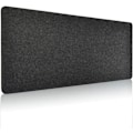 Miniatyrbillede 1 af 6: Skridsikker skriveunderlag i filt | 900x400x3 mm skriveunderlag | Skrivebordsunderlag i filt | Tastaturunderlag