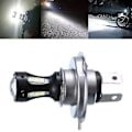 Pikkukuva 2 / 5: H4-moottoripyörän ajovalopolttimo 3030 18smd LED-auton ajovalopolttimo 950lm 6000k 18w 12-24v fw