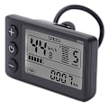 Miniatyrbillede 4 af 4: Elektrisk Cykel S866 LCD Display Meter 24V 36V 48V Kontrolpanel Med Vandtæt Stik
