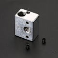 Miniatyrbilde 5 av 5: 3D-skriver varmeblokk aluminium varmeblokk for Ender 3 S1 V6 Hotend ekstruder