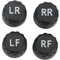 Pikkukuva 2 / 5: Rengaspaineen valvontajärjestelmä Langaton rengaspaineen valvontajärjestelmä Virta TPMS-monitori 4 ulkoisella anturilla matkailuautoille