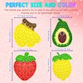Miniatyrbild 3 av 7: 4-pack Bubbla Sensorisk Pop it Fidget Leksak