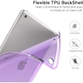 Miniatyrbillede 5 af 5: Lilla iPad 10.2 Etui til iPad 9. generation 2021/iPad 8. generation 2020/iPad 7. generation 2019 Blødt Frosted Cover Slim Etui med S