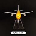 Miniatyrbild 3 av 5: 1:400 Skala Metallflygplan Replika Dhl Boeing 757 Flygplan Diecast Modellflygplan Hemmakontor Miniatyrleksaker För Barn - Perfekt 97.KLM B747