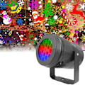 Miniatyrbillede 8 af 9: Julprojektor med 16 Mønsterbilleder LED-projektionslampe