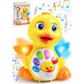Miniatyrbillede 1 af 2: Baby Legetøj And, Spædbarn Musikalsk Legetøj 18+ Måneder, Mavetid Legetøj med Musik & Lys, Lysende Læringslegetøj, Dansende Krybende Baby Legetøj