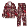 Pikkukuva 1 / 5: Sleepwear Taylors The Swifts -pajamas, painettu 2-osainen setti, pitkähihaiset kaulukset, rennot housut, 1989 pyjama-asut, tyyli-4 Style-4 L