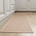 Miniatyrbillede 5 af 5: Køkkenmåtte, 40X60+40X120 skridsikker vaskbar gummimåtte, jutesinkmåtte linned vaskemåtte skridsikker vaskemåtte