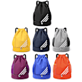 Miniatyrbilde 3 av 4: Sports Ryggsekk Stor Kapasitet Fotball Bag Basketball Bag Vanntett Black