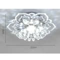 20cm 9W Modern Kristall LED Taklampa Hallway Vit-B White-B