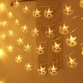 Pikkukuva 1 / 5: 1,5 m 10 LED Kuu Tähti linna Valo Eid Mubarak Ramadan Kuu B