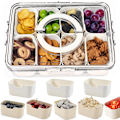 Miniatyrbilde 1 av 7: Snackboksbeholder, Snackboks Charcuterie for bærbare snacktallerkener - Klar organisator