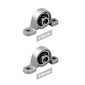 Miniatyrbilde 3 av 5: 4 stk lagerhus Flenslager 10mm KP000 Kulelagerblokk Kulelagerhus for reservedeler til 3D-skrivere