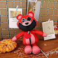 Miniatyrbillede 5 af 5: Catnap plysj Poppy Playtime kapitel 3 Smiling Critters plysj utstoppede dyr pute dukke leker for fans barn gutter jenter bursdag Bobby Bearhug