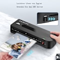 Miniatyrbilde 5 av 5: Laminator, A4 laminator med 30 lamineringslommer A4 A5 A6 lamineringssett testvinner