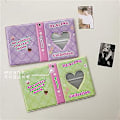 Miniatyrbillede 5 af 5: 80 lommer mini fotoalbum til Fujifilm Instax Mini 7s 8 8+ 9 25 26 50s 70 90 Instant Camera & Kpop Photocard Binder Holder Book (Lilla)