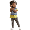 Miniatyrbillede 3 af 5: Vtech Emoti'fun 80-603785 Elektronisk Telefon - Sort og Hvid - Fransk Version