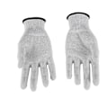 Miniatyrbillede 3 af 8: 1 Par Tens Maskine Konduktive Elektroder Massagehandsker Elektroterapi Ledninger (L)[qb] 0.4