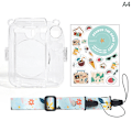 Pikkukuva 1 / 5: 1Set Instax Mini 12 läpinäkyvä kamerakassi matkalle olkapää A4