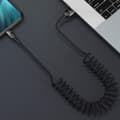 Miniatyrbilde 5 av 5: Spiral USB Type-C-kabel, USB-spiralfjærkabel USB Type-C