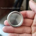 Miniatyrbilde 1 av 4: EDC Coin Click Clicker Slider Push Card Finger Decompression Gave Lomme Toys