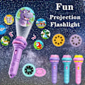 Miniatyrbild 2 av 5: Rolig Projektionslampa: Stimulate Imagination with 32 Patterns and 4 Cards - Suitable for Ages 3-12 Green