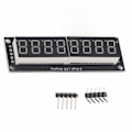 Miniatyrbild 2 av 5: Digitalrör Displaymodul LED 8 Siffror 7 Segment 0,36 Tum TM1637 Drivchip Gul
