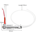 Miniatyrbilde 2 av 3: Anycubic 3d-skrivertilbehør V5 J-hode ekstruderhode for I3 Mega 3d-skriver