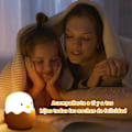 Miniatyrbillede 6 af 7: Børnenes Natlampe, LED USB Natlampe med Touch Kontrol, Silikone Babylampe, Natlampe til Børn Lysstyrkejustering