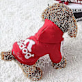 Miniatyrbild 2 av 3: Hundkläder Adidog 2022 Nya vinterkläder för husdjur Små och medelstora hundhoodies Valpkläder Sweatshirt Marinblå Navy blue Xl 3*4.5kg