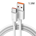 Pikkukuva 1 / 5: 120W 10A Type C -pikalatausjohto Datakaapeli Nopea lataus USB Type c 1.5m