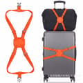 Justerbara bagageremmar för resväskor, reflekterande reseband, elastiskt packremset Orange Normal