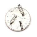 Miniatyrbillede 7 af 11: 100 stk. fiskekrogfjedre karpefiskekrog stålspiraler enkelt cirkel eksplosioner kroge del fiskegrej 0.02 M