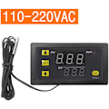 Miniatyrbild 2 av 5: IC 110v-220v digital display termostatmodul, mikrokontroller för temperatur, temperaturkontrollbrytare (3230 röd och blå 110v-220v)