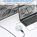 Pikkukuva 5 / 5: Typ C-sovitin, USB 3.1-keskitin (USB-C ja Thunderbolt 3 -portti